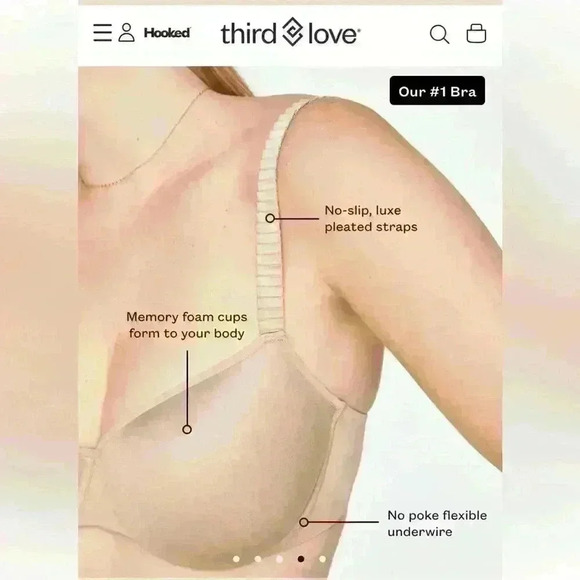 NWT Third Love 24/7 Classic T-Shirt Bra - Picture 4 of 10